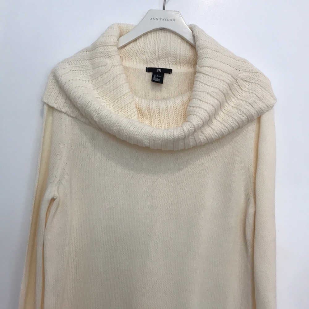 Cowl Nexk Sweater Dress